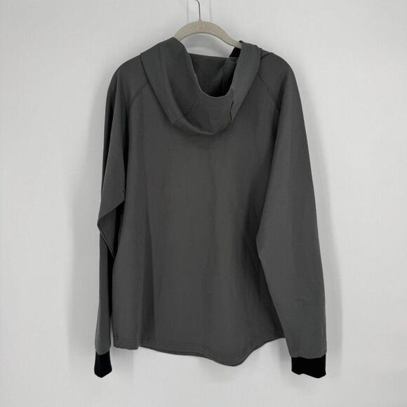 Bylt sweatshirt mens medium M gray drop cut pullover athletic workout running - Picture 6 of 6